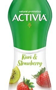 ACTIVIA YOGURT FULL FAT GO DRINK STRAWBERY & KIWI 280G