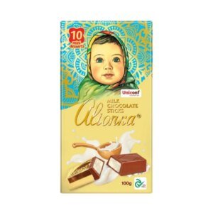ALIONKA MILK CHOCO STICKS W/ REDESIGN (100G)