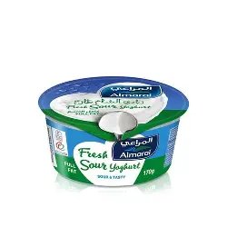 Almarai Fresh Sour Yogurt Full Fat 170g