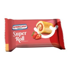 AMERICANA ROLLS STRAWBERRY CAKE 60G