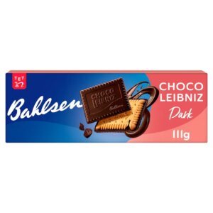 BAHLSEN CHOCO LEIBNIZ DARK CHOCOLATE BISCUITS (111G)