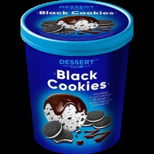 Black Cookie Ice cream Bites 222ML