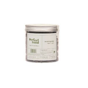 BLACK RAISINS, PERFECT FOOD (250G)