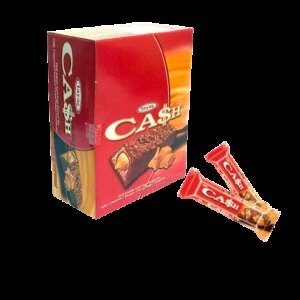 CASH RED- NOUGAT & CARAMEL BAR 20G (1*6) (1088)