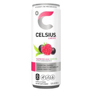 CELSIUS RASBPERRY ACAI GREEN TEA 355ml