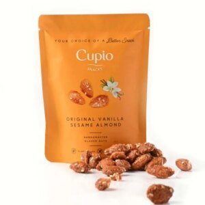 CUPIO SNACKS Original Vanilla Almond with Sesame 125 gm