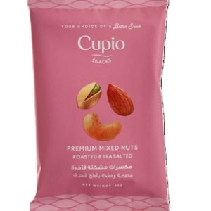 CUPIO SNACKS Premium Mixed Nuts Roasted & Sea Salted 40 gm