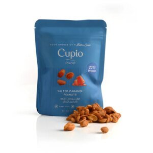 CUPIO SNACKS Salted Caramel Peanuts 100 gm