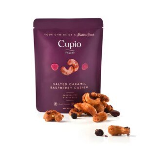 CUPIO SNACKS Salted Caramel Raspberry Cashew 50 gm