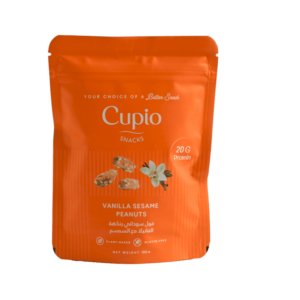 CUPIO SNACKS Vanilla Sesame Peanuts 100 gm