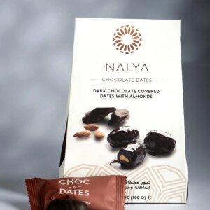 DATES DIP DARK CHOCOLATE (125G) PCS PACKED