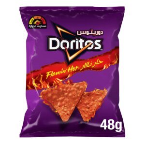 DORITOS FLAMIN' HOT TORTILLA CHIPS (48G)