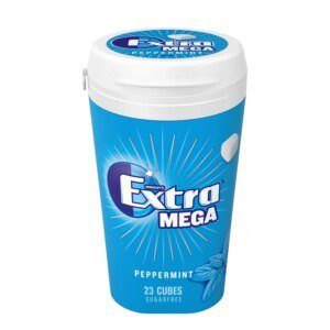 EXTRA MEGA PEPPERMINT 23CUBES