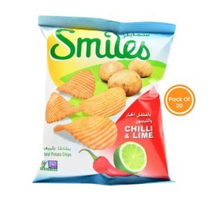 FICO SMILES CHILLI CHIPS & LIME 25G