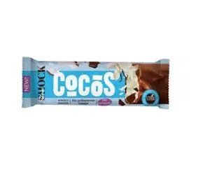 FITNES SHOCK - NEW GLAZED BAR- VANILLA-COCONUT- 35G.