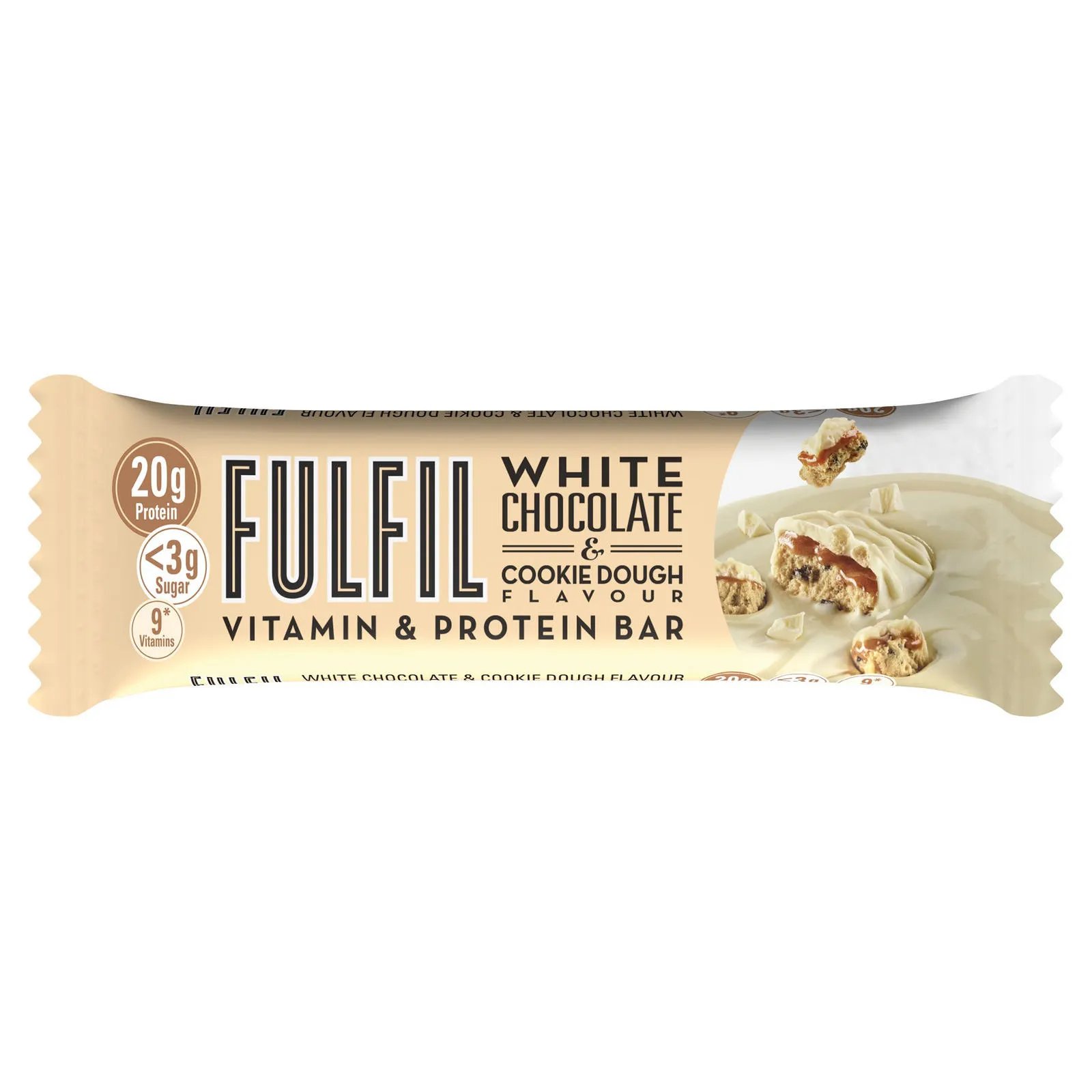 FULFIL PROTEIN BAR WHITE CHOCOLATE & COOKIE DOUGH 55G