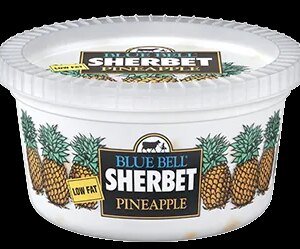 Gooble Ice Cream Sherbet Pineapple