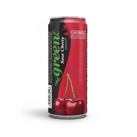 GREEN SOUR CHERRY JUICE IN CAN (330ML)