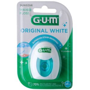 GUM ORIGINAL WHITE FLOSS - 30M