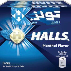 Halls Candy Menthol Flavour 22.4g