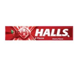 HALLS CHERRY FLAVOURED CANDY (22.4G)