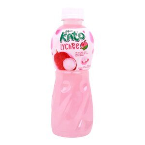 KATO NATA DE COCO LYCHEE JUICE (PET BOTTLE) - 320 ML X24