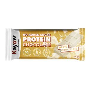 KAYOW PROTEIN WHITE CHOCOLATE BAR 40GM