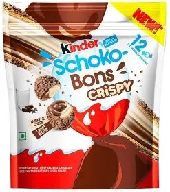 KINDER SCHOKO-BONS CRISPY MILK & COCOA (67.2G)