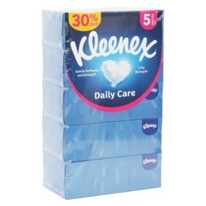 KLEENEX FACIAL TISSUE DAILY CARE 30{25531b0d382c3c0c696f99ffc678f672f6857c4ba9e323b89a47fe49279ea423}OFF 120'S