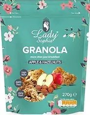 LADY SOPHIA GRANOLA APPLE & HAZELNUT (270G)