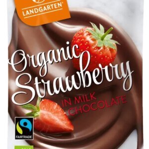 LANDGARTEN ORGANIC STRAWBERRY MILK CHOCOLATE (50G)