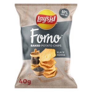 LAYS FORNO BLACK PEPPER 40G