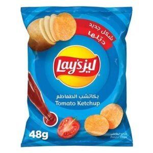 LAY'S POTATO CHIPS TOMATO KETCHUP (48G)