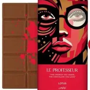 LE PROFESSEUR LOTUS CHOCOLATE, (140G)