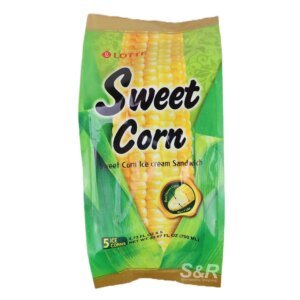LOTTE ICE CREAM SWEET CORN SANDWICH 140ML