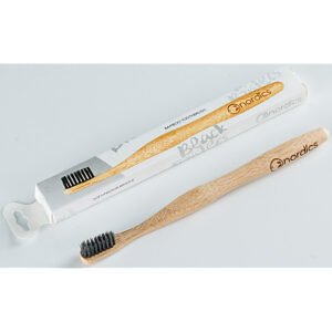 Nordics Bamboo Toothbrush Black
