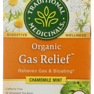 Traditional Medicinals, Organic Gas Relief Tea, 16 BAGS