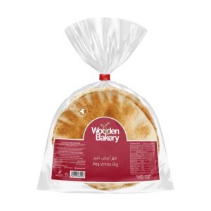 WOODEN BAKERY PITA WHITE BIG KHUBOOZ (570G)
