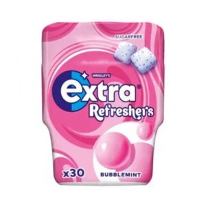 WRIGLEYS EXTRA REFRESHERS BUBBLEMINT FLAVOUR (67G)