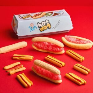 YUM FREEZE DRIED JELLY HOT DOG CANDY